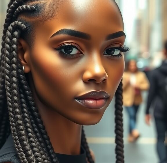 12 Stunning Natural Hairstyles for Black Women with Braids